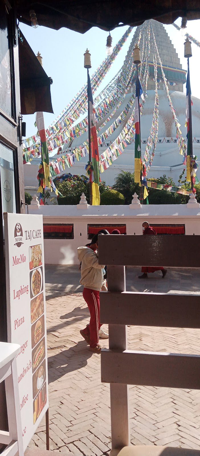 TAJ CAFE ताज क्याफे Boudha
