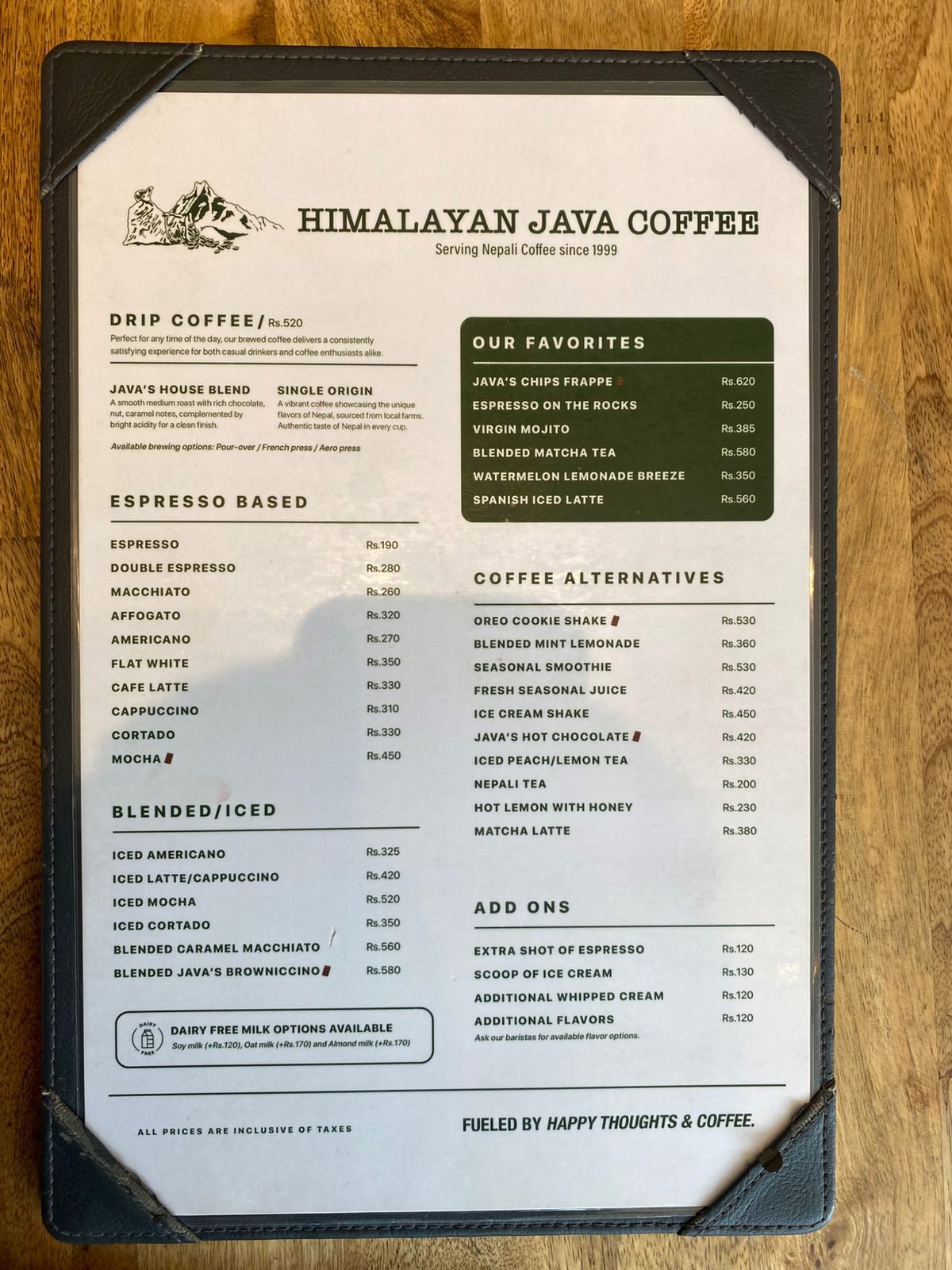 Himalayan Java Durbarmarg Kiosk